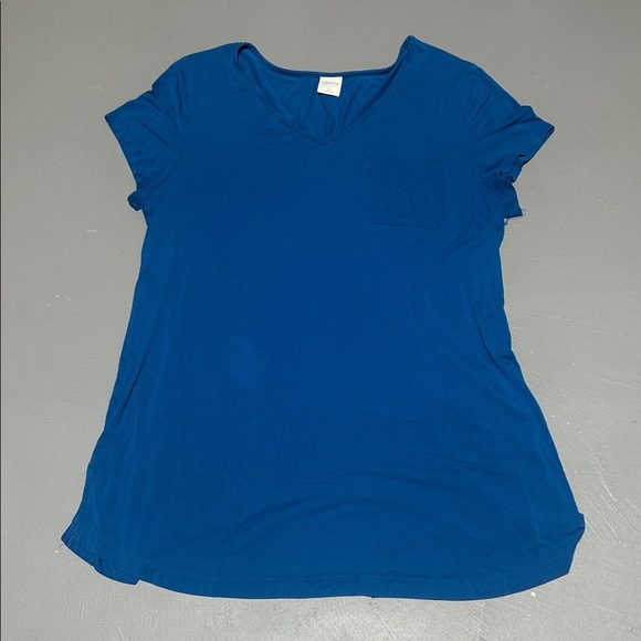 Soma Tops - Soma Blue Cozy and Stretchy Shirt (Women’s Large)